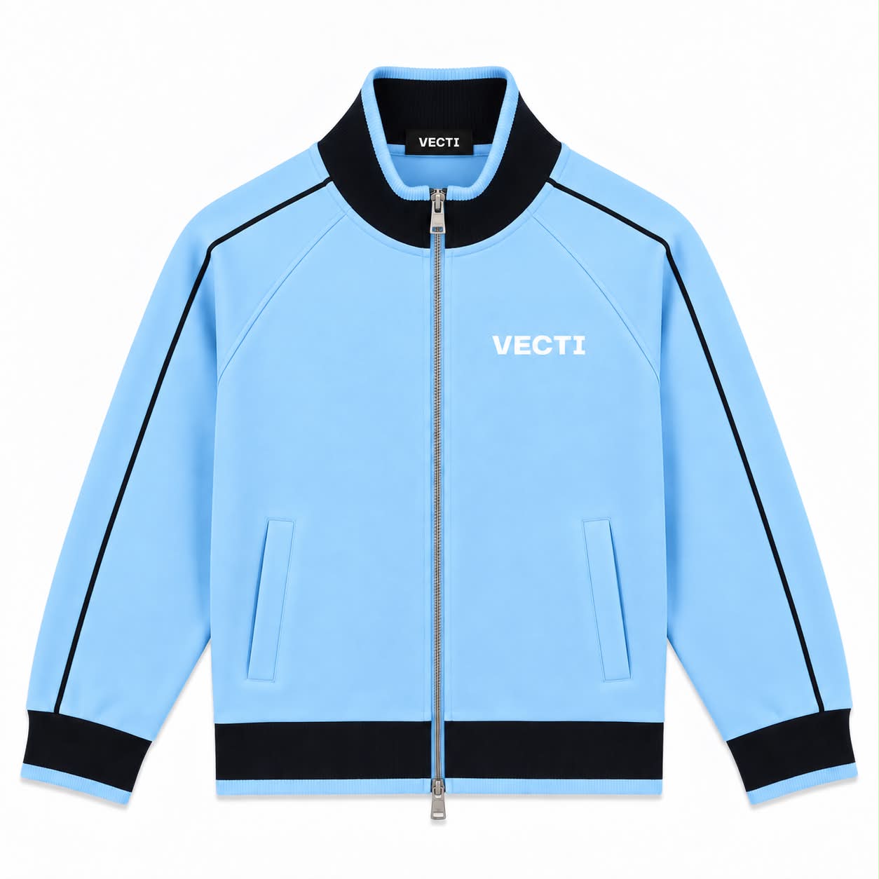 VECTI Track Jacket — Sky Blue